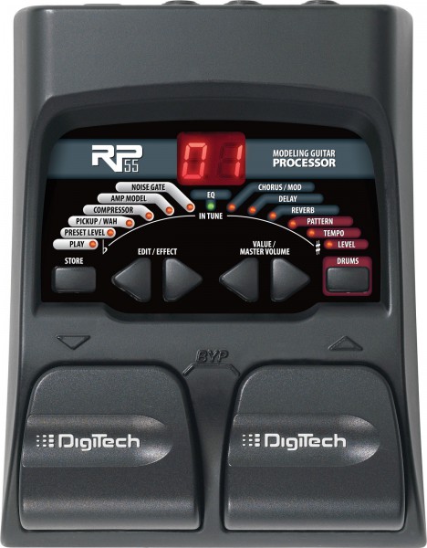 DIGITECH RP55 GUITAR MULTI-EFFECT PROCESSOR